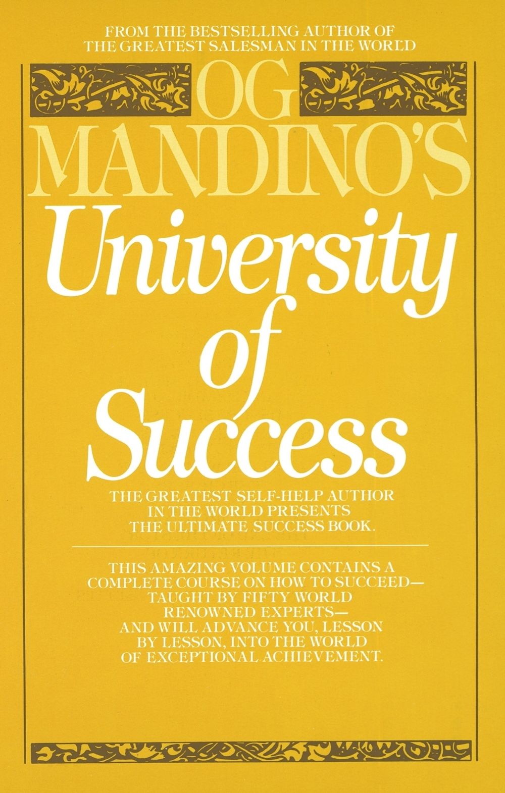 University of Success by Og Mandino - ISBN: 9780553345353