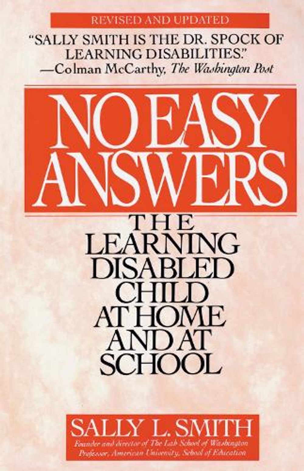 No Easy Answer by Sally Smith - ISBN: 9780553354508