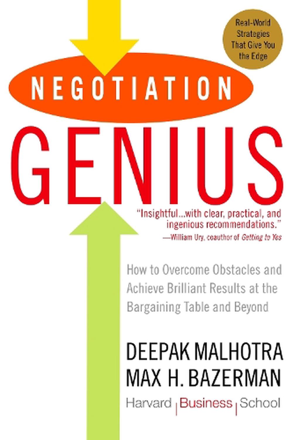 Negotiation Genius, 9780553384116