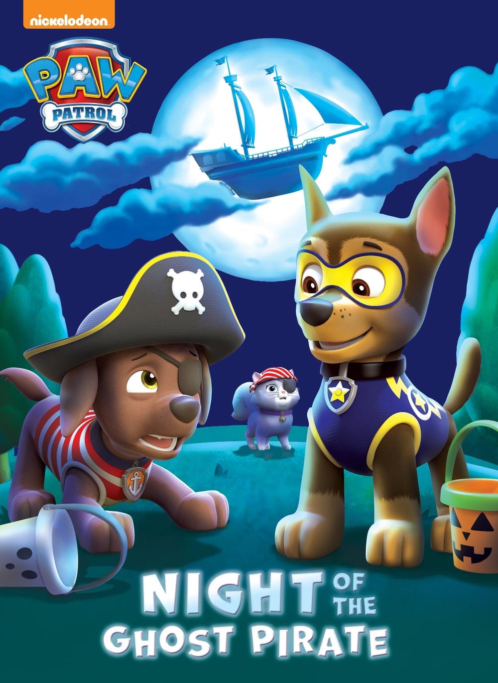Night of the Ghost Pirate (Paw Patrol) by Golden Books, Paperback