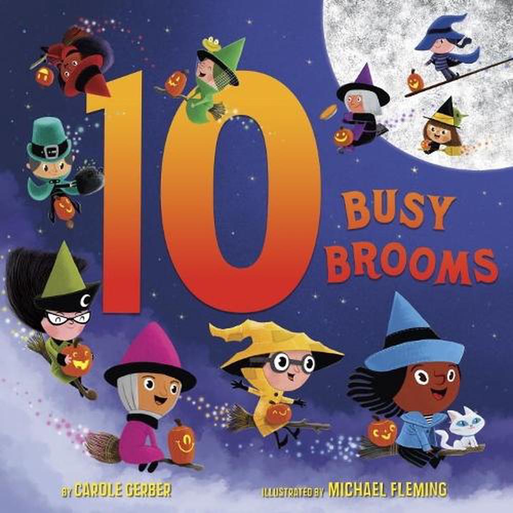 10 Busy Brooms by Carole Gerber - ISBN: 9780553533415
