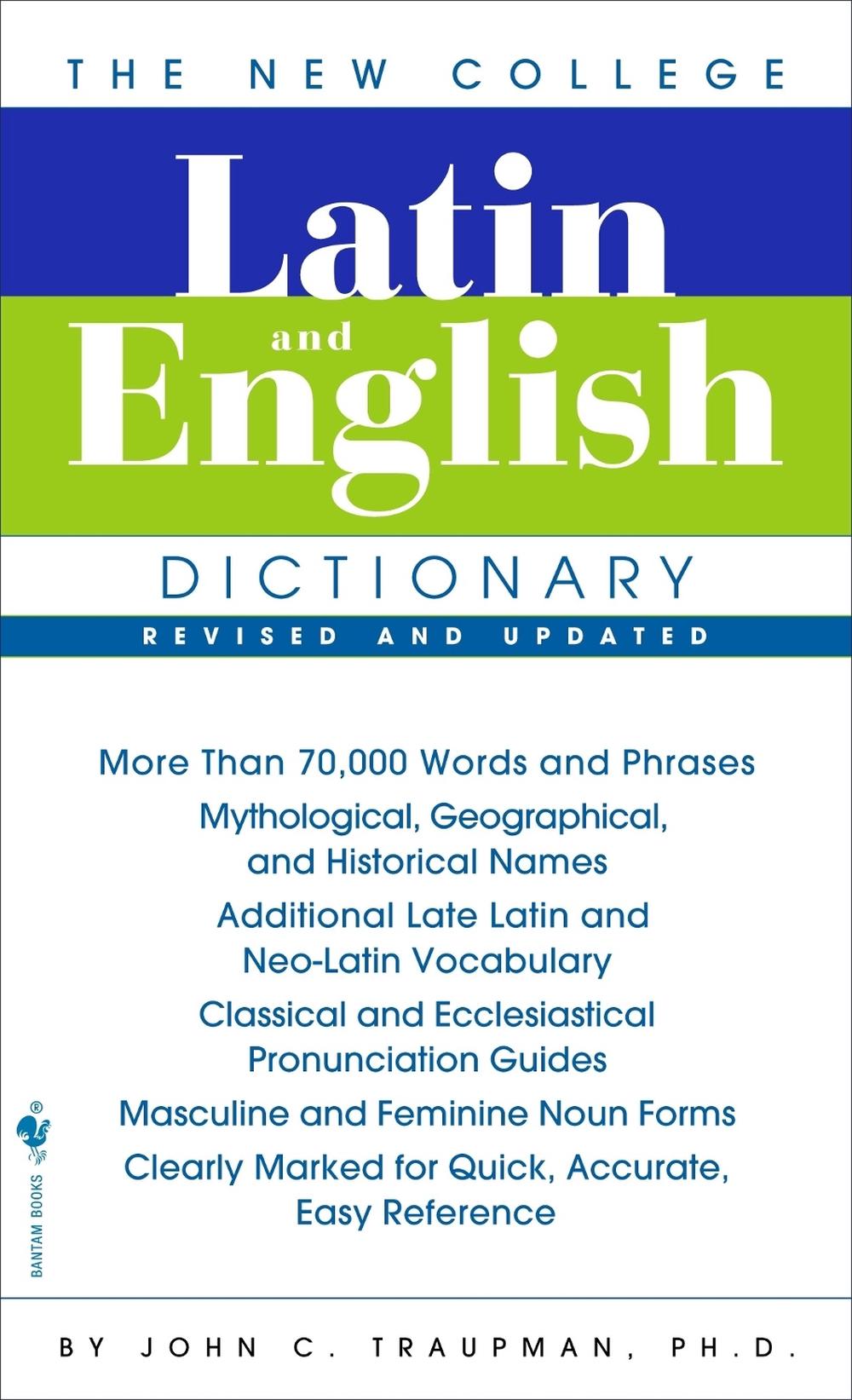 The Bantam New College Latin & English Dictionary, 9780553590128