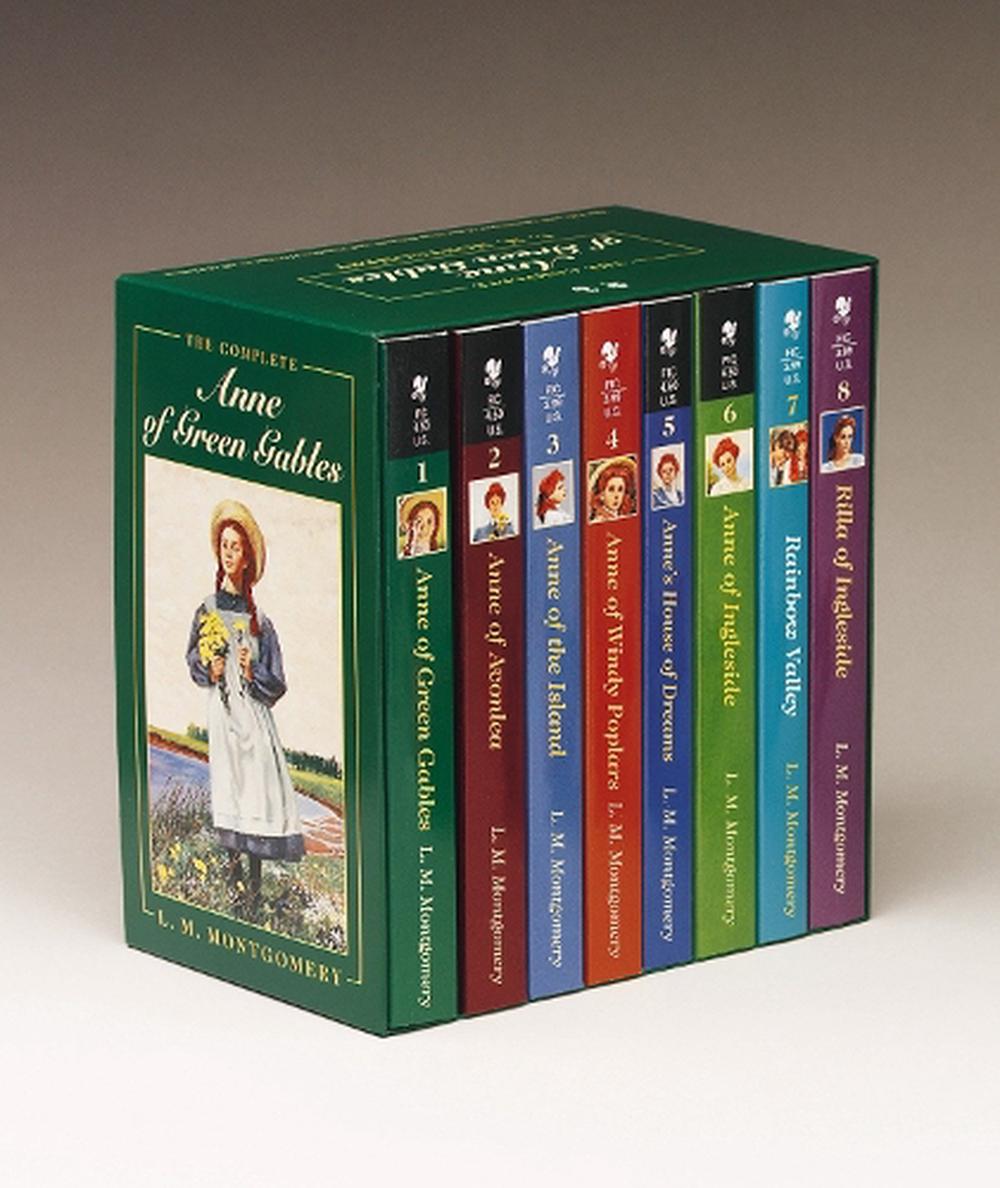 Anne of Green Gables, Complete 8-Book Box Set by L.M. Montgomery ...