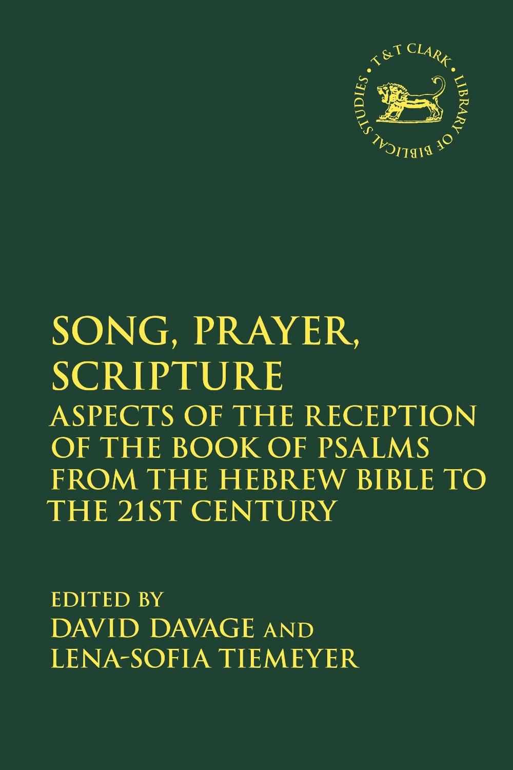 Song, Prayer, Scripture, 9780567711830