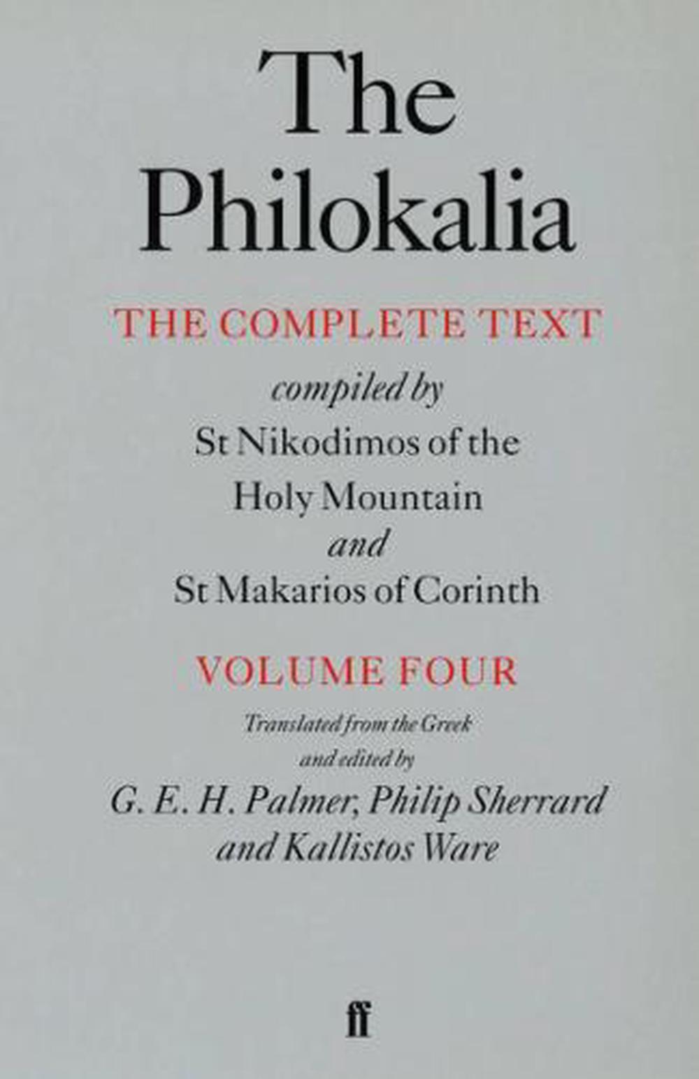 The Philokalia Vol 4, 9780571193820