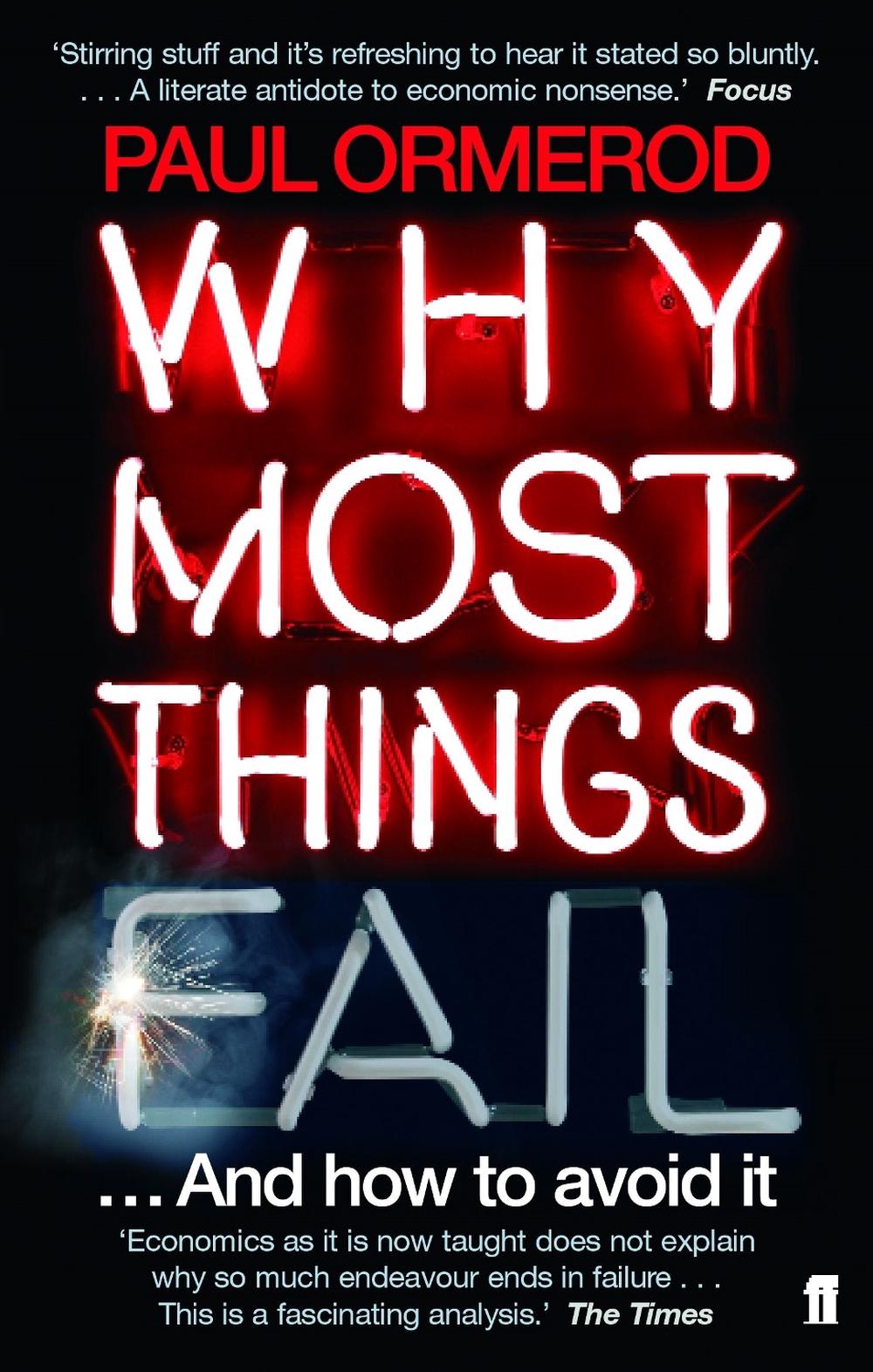 Why Most Things Fail, 9780571220137