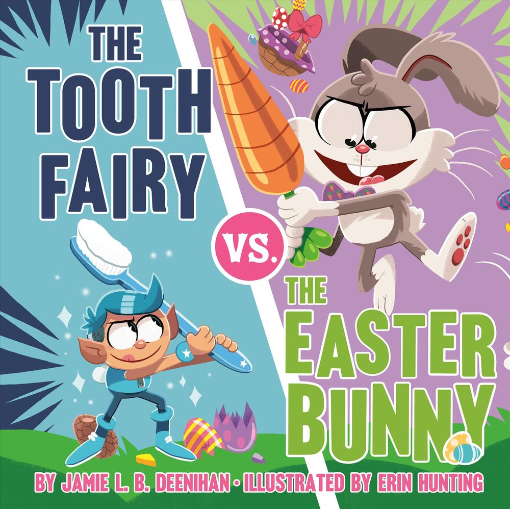 The Tooth Fairy vs. the Easter Bunny by Jamie L.B. Deenihan - ISBN: 9780593094051