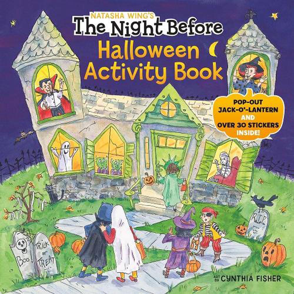 The Night Before Halloween Activity Book by Natasha Wing - ISBN: 9780593095584