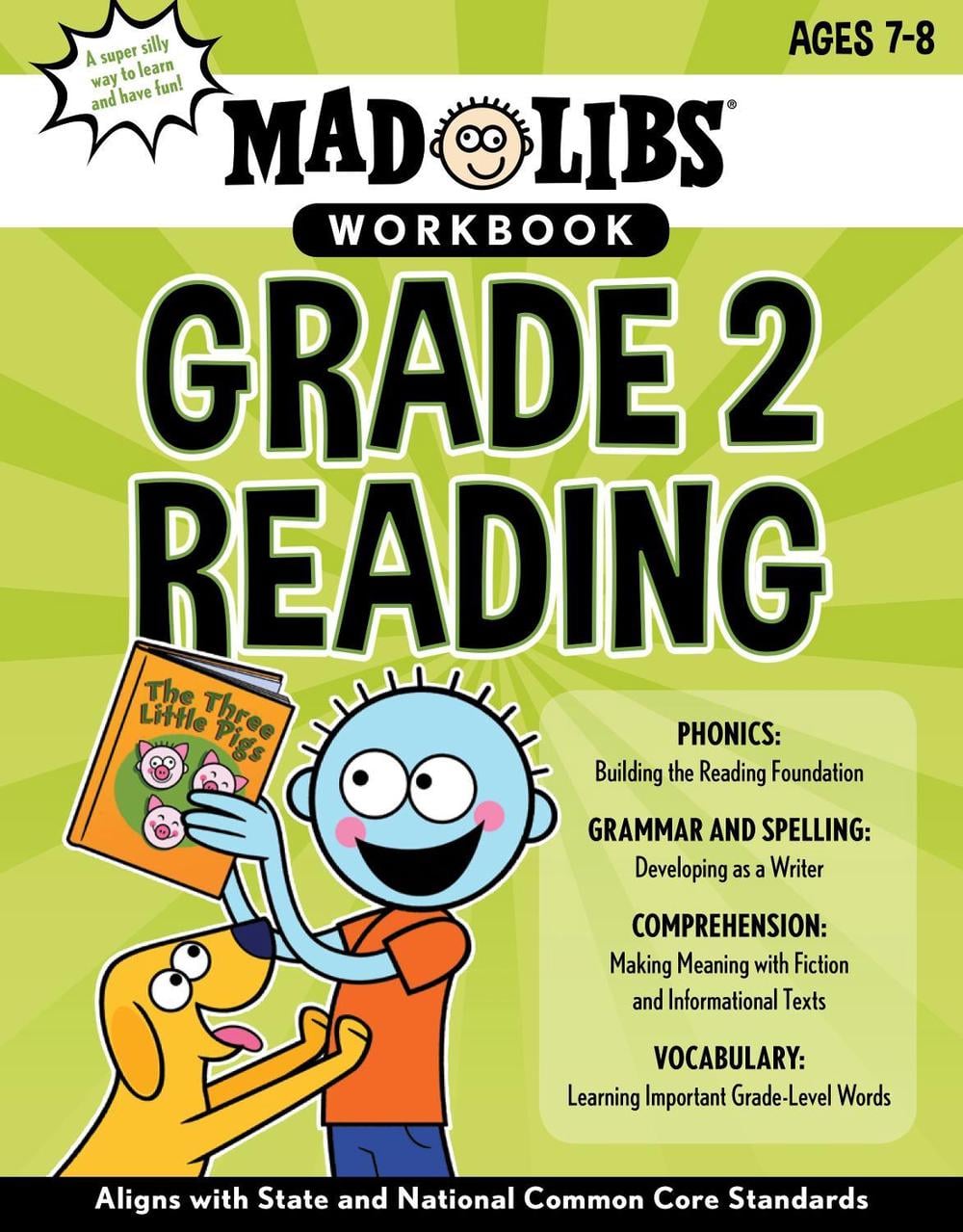 Mad Libs Workbook: Grade 2 Reading by Wiley Blevins - ISBN: 9780593096161