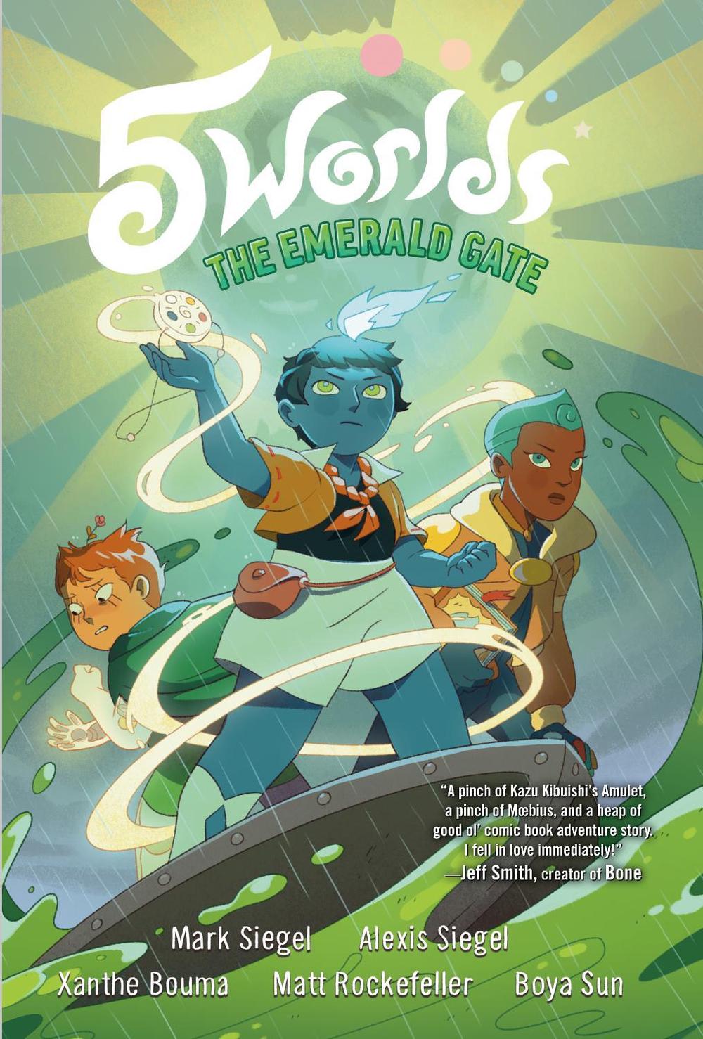 5 Worlds Book 5: The Emerald Gate by Mark Siegel - ISBN: 9780593120590