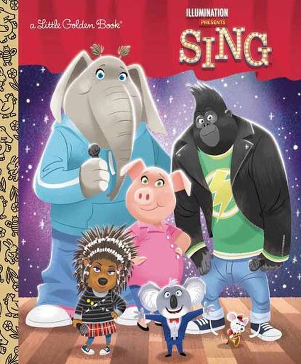 Illumination's Sing Little Golden Book, 9780593121405