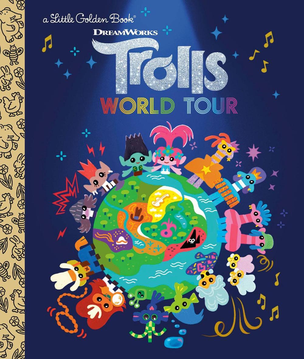 Trolls World Tour Little Golden Book (DreamWorks Trolls World Tour) by David Lewman - ISBN: 9780593122396