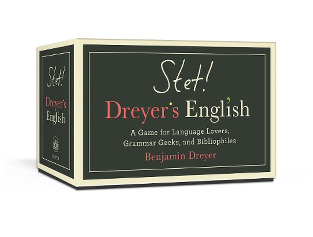 STET! Dreyer's Game of English, 9780593137857