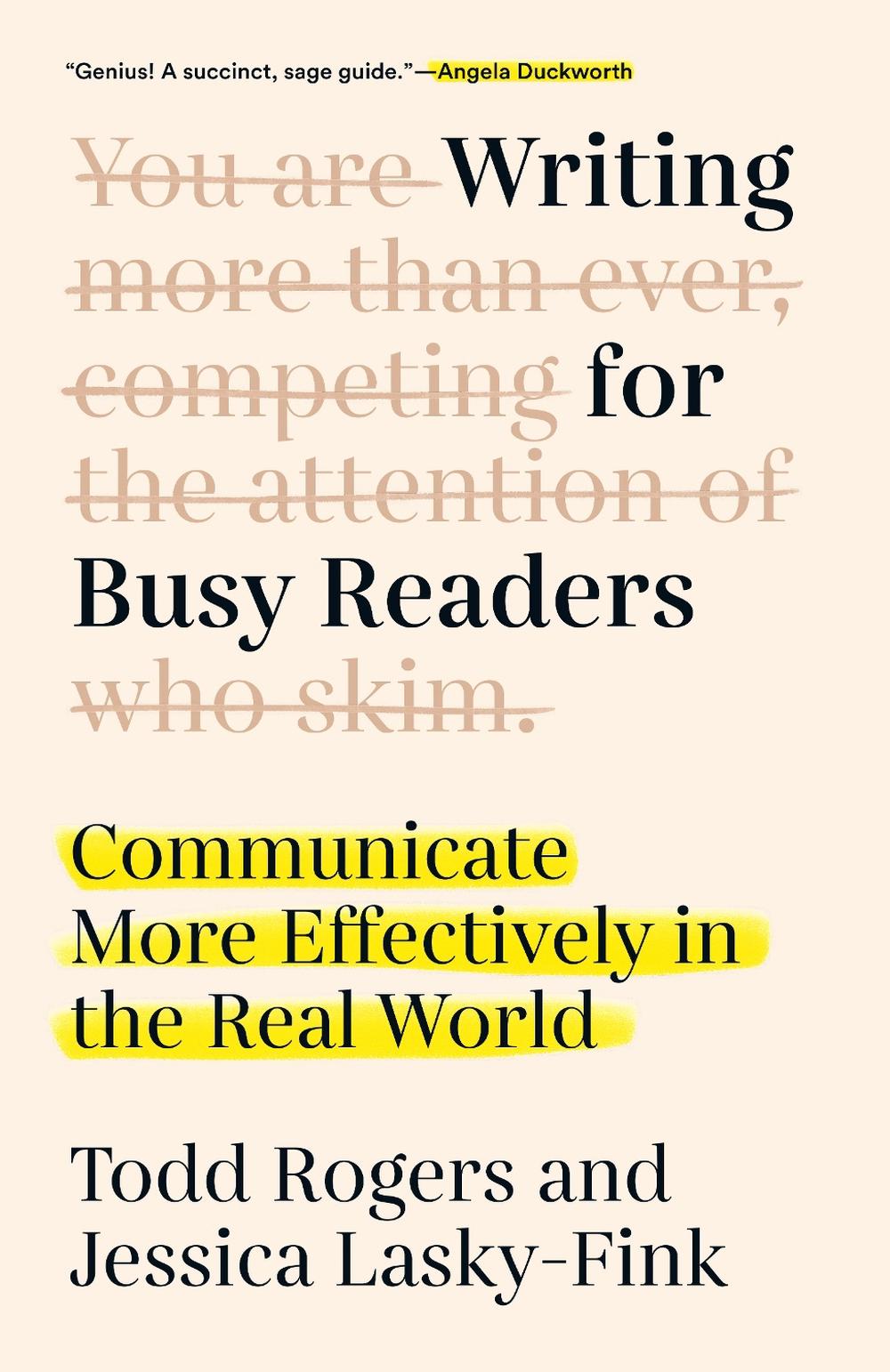 Writing for Busy Readers, 9780593187500