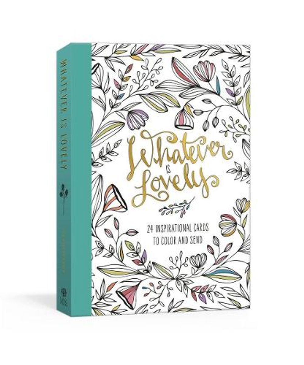 Whatever is Lovely Postcard Book by Ink & Willow - ISBN: 9780593192917