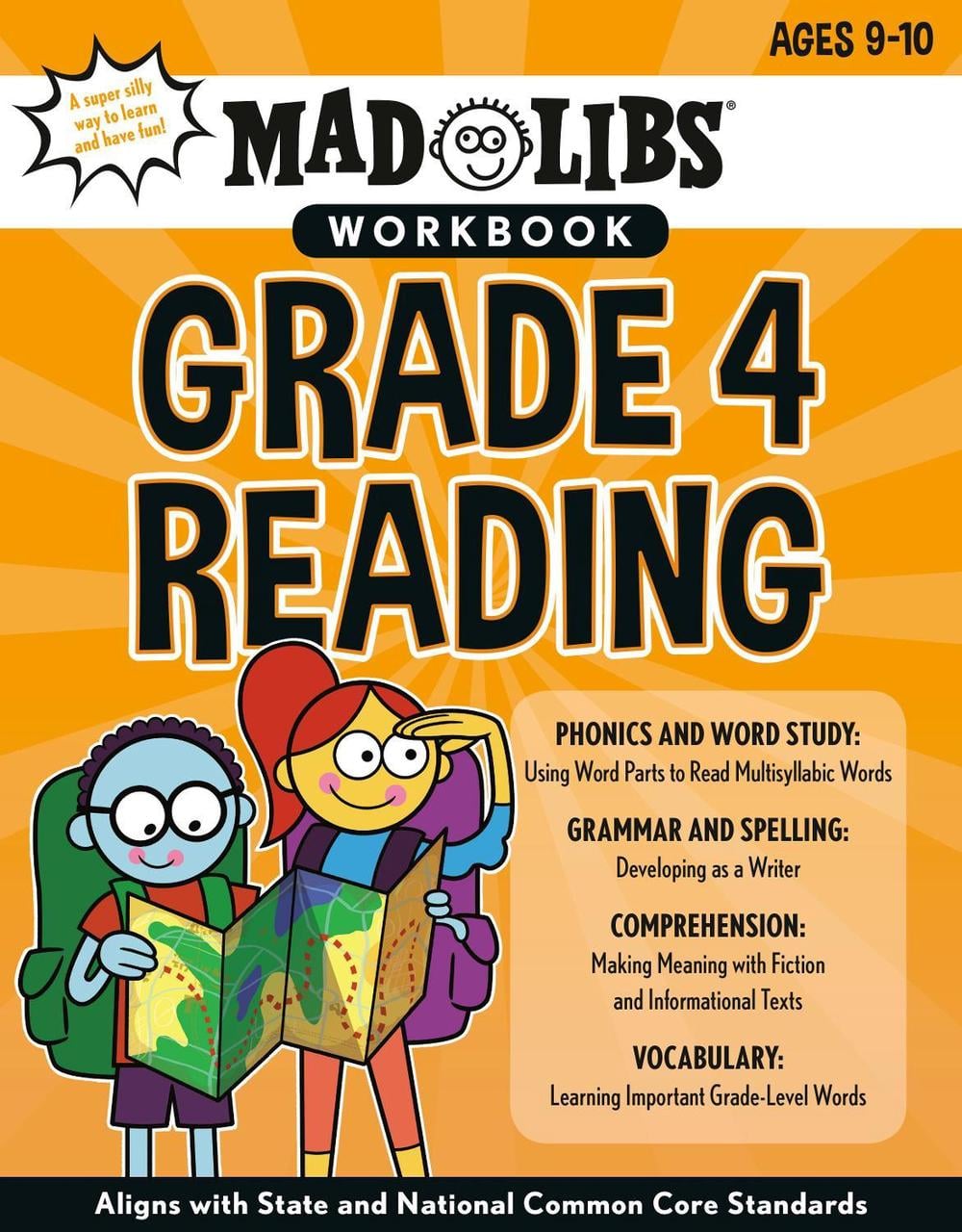 Mad Libs Workbook: Grade 4 Reading by Wiley Blevins - ISBN: 9780593222843