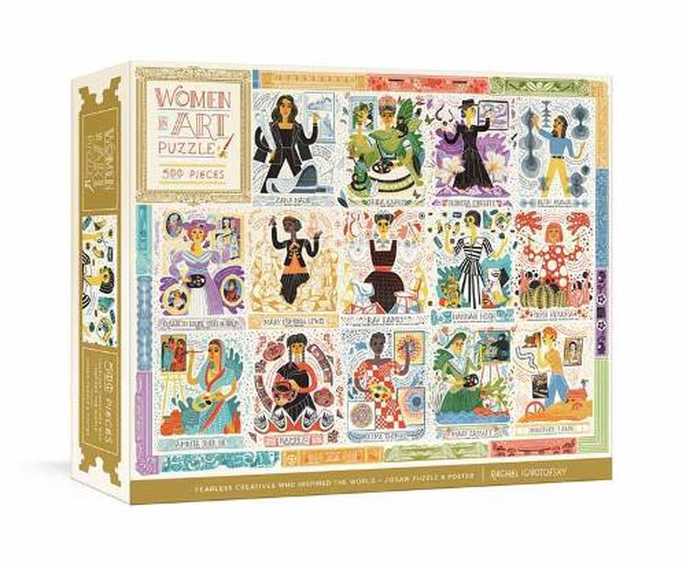 Women in Art Puzzle, 9780593233016