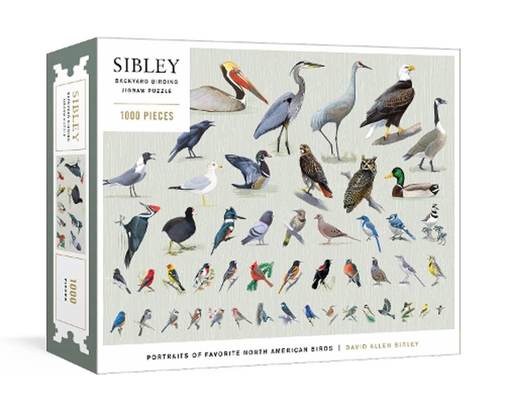 Sibley Backyard Birding Puzzle, 9780593233528