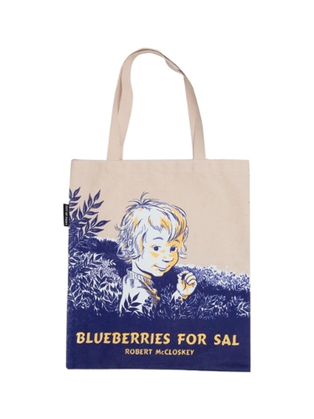 Out of Print Blueberries for Sal Tote Bag