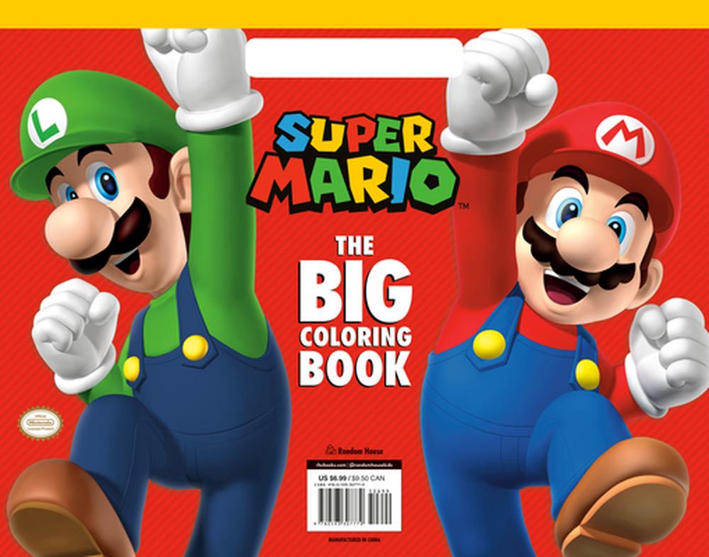 Super Mario: The Big Coloring Book (Nintendo®), 9780593307779