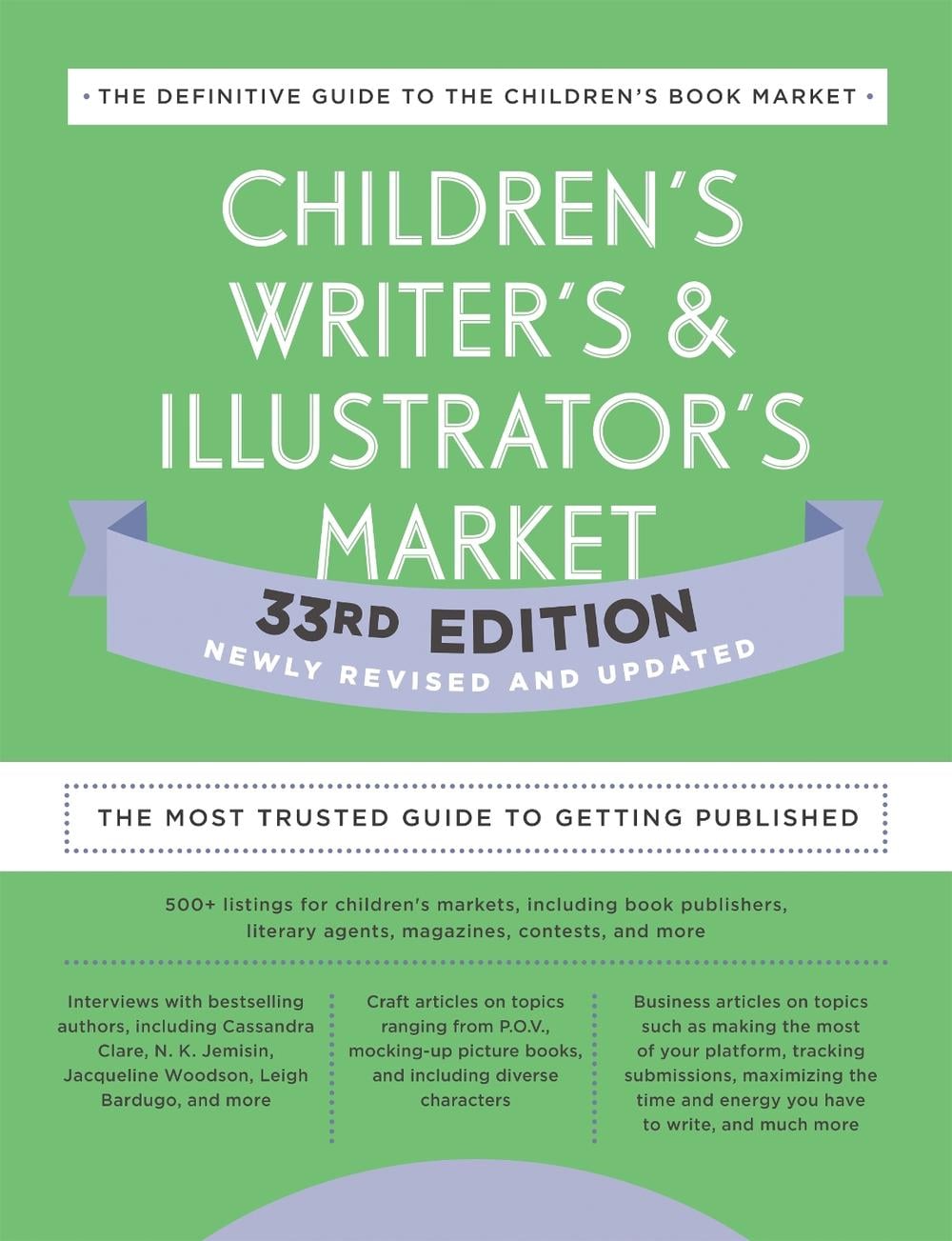 Children's Writer's & Illustrator's Market 33rd Edition by Amy Jones - ISBN: 9780593332054