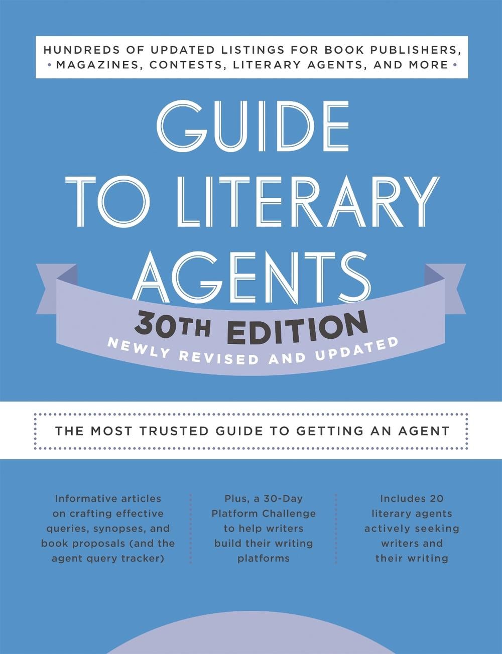 Guide to Literary Agents 30th Edition by Robert Lee Brewer - ISBN: 9780593332092
