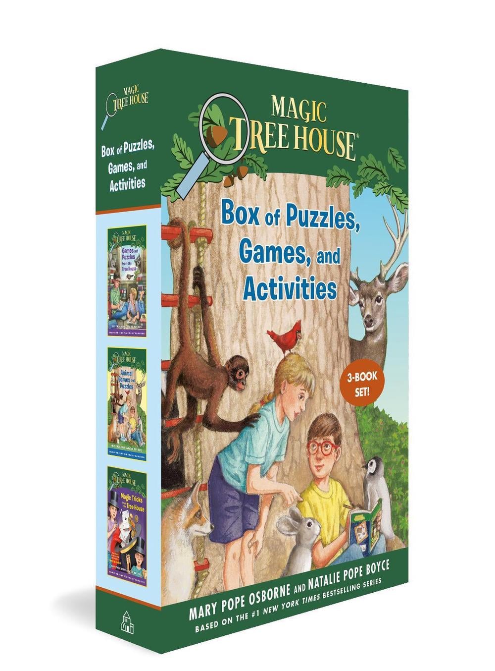 Magic Tree House Box of Puzzles, Games, and Activities (3 Book Set) by Mary Pope Osborne - ISBN: 9780593373118