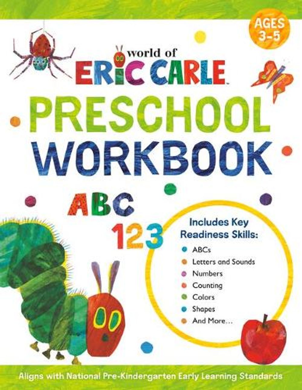 World of Eric Carle Preschool Workbook by Wiley Blevins - ISBN: 9780593386200