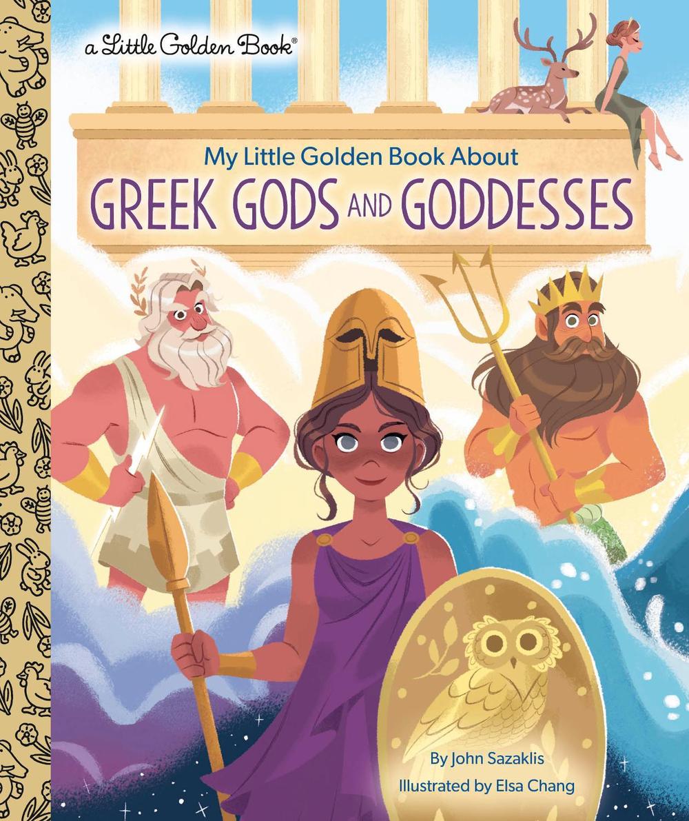 My Little Golden Book About Greek Gods and Goddesses by John Sazaklis - ISBN: 9780593427392