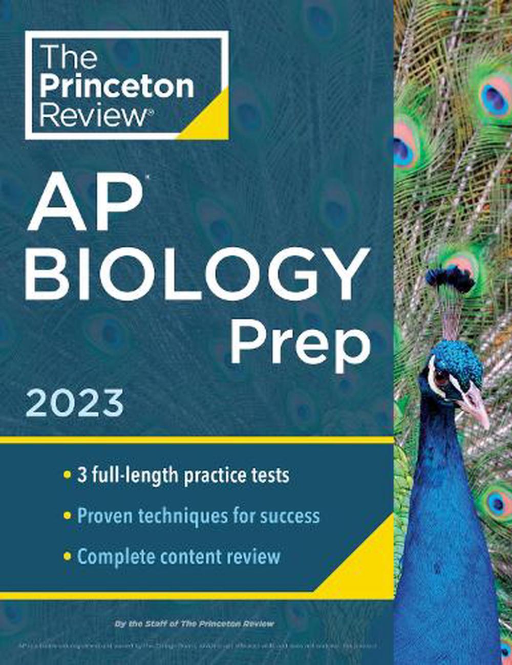 Princeton Review AP Biology Prep 2023 Practice Tests + Complete