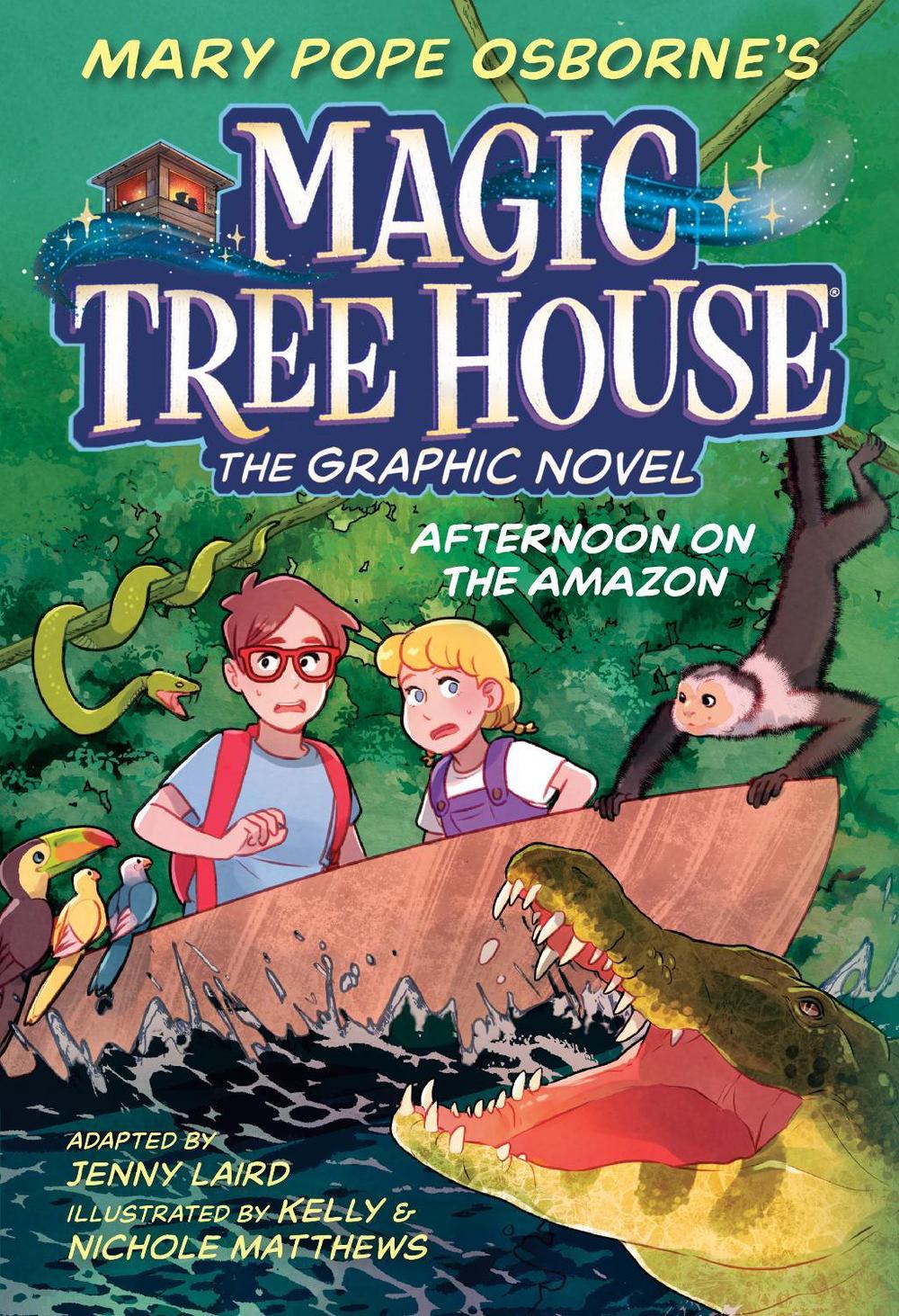 Afternoon on the Amazon Graphic Novel by Mary Pope Osborne - ISBN: 9780593488836
