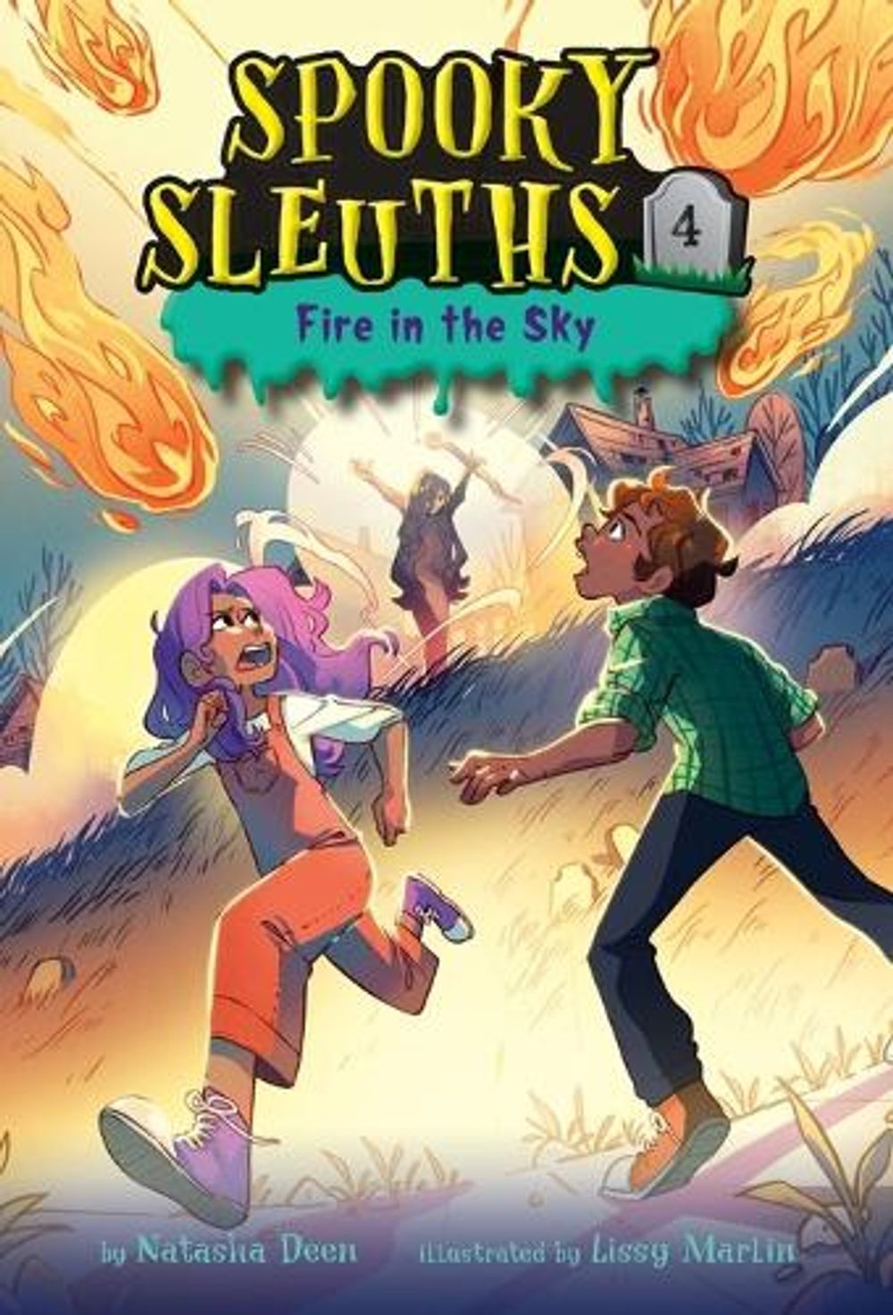 Spooky Sleuths #4: Fire in the Sky by Natasha Deen - ISBN: 9780593488966
