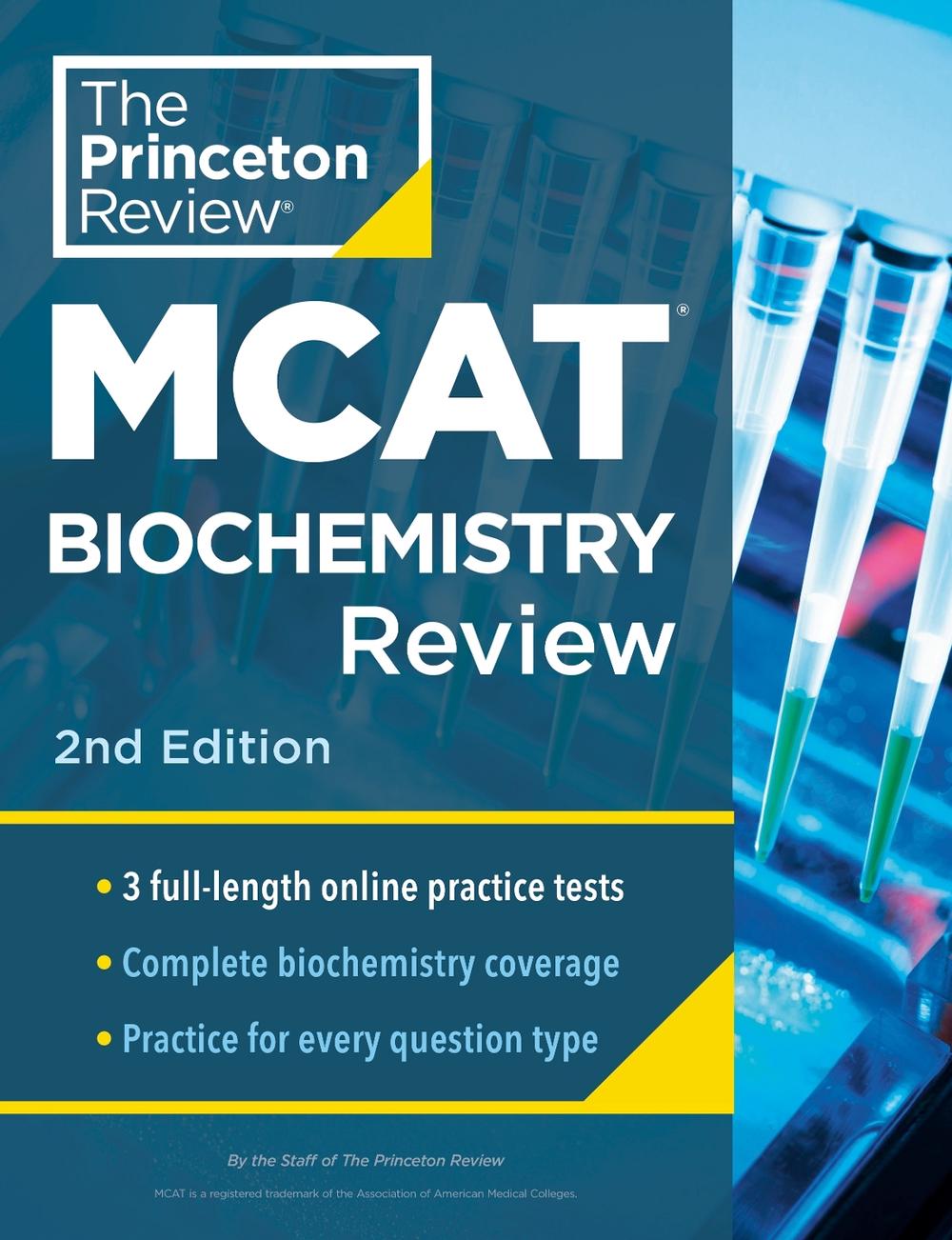 Princeton Review MCAT Biochemistry Review, 9780593516218