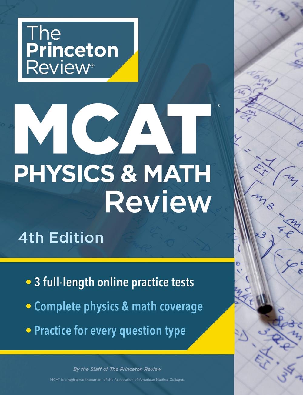 Princeton Review MCAT Physics and Math Review, 9780593516270