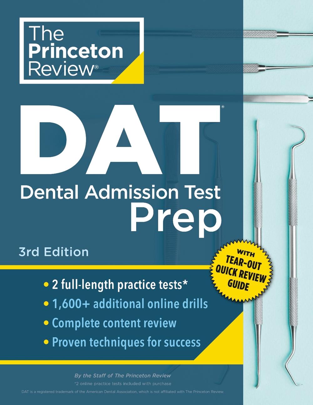 Princeton Review DAT Prep, 9780593517413