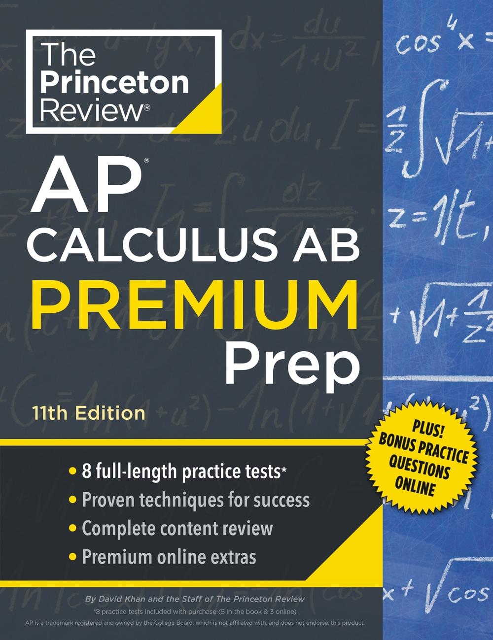 Princeton Review AP Calculus AB Premium Prep, 9780593517581