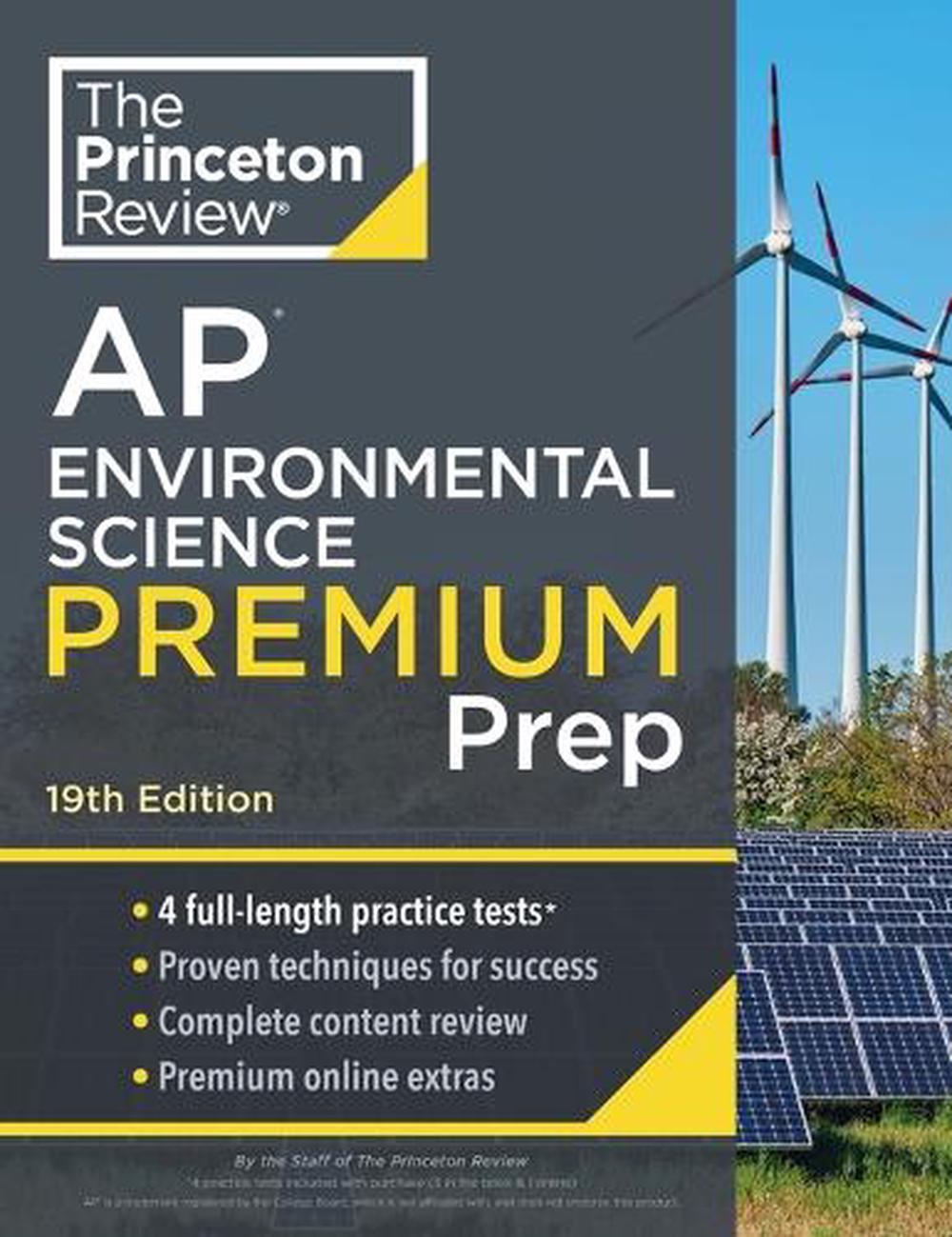 Princeton Review AP Environmental Science Premium Prep, 9780593517659