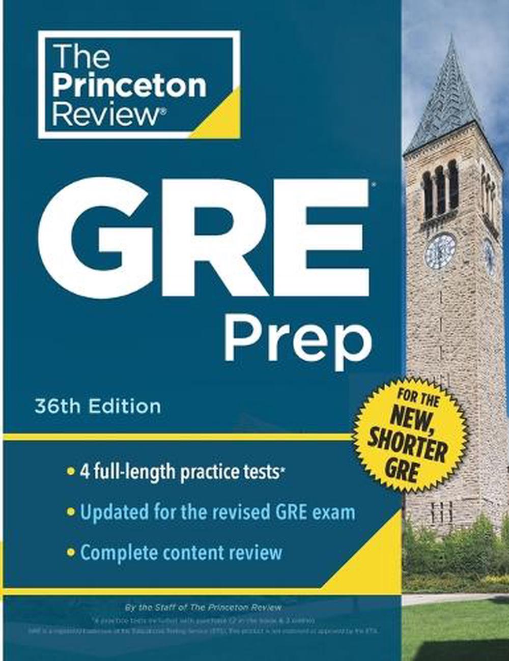 Princeton Review GRE Prep, 36th Edition, 9780593517840