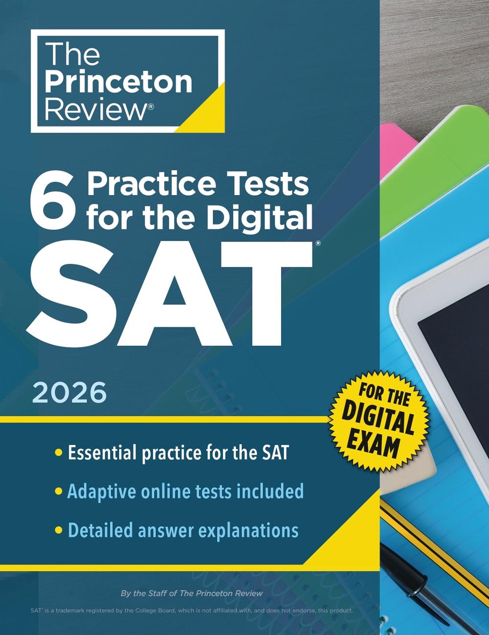 6 Practice Tests for the Digital SAT, 2026, 9780593518205