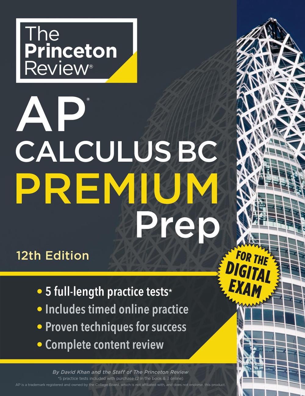 Princeton Review AP Calculus BC Premium Prep, 12th Edition, 9780593518229