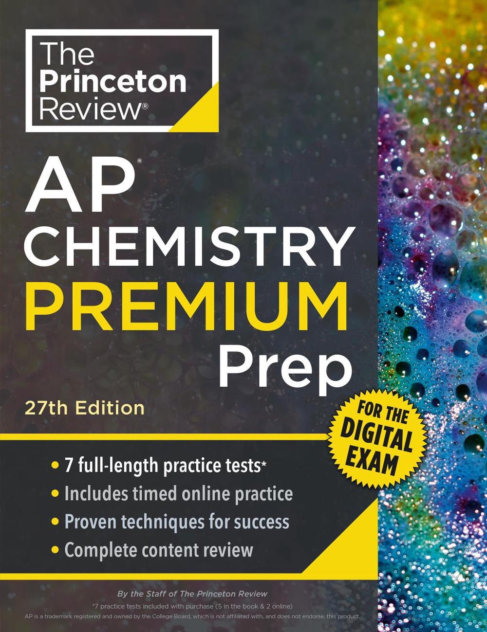 Princeton Review AP Chemistry Premium Prep, 27th Edition, 9780593518236