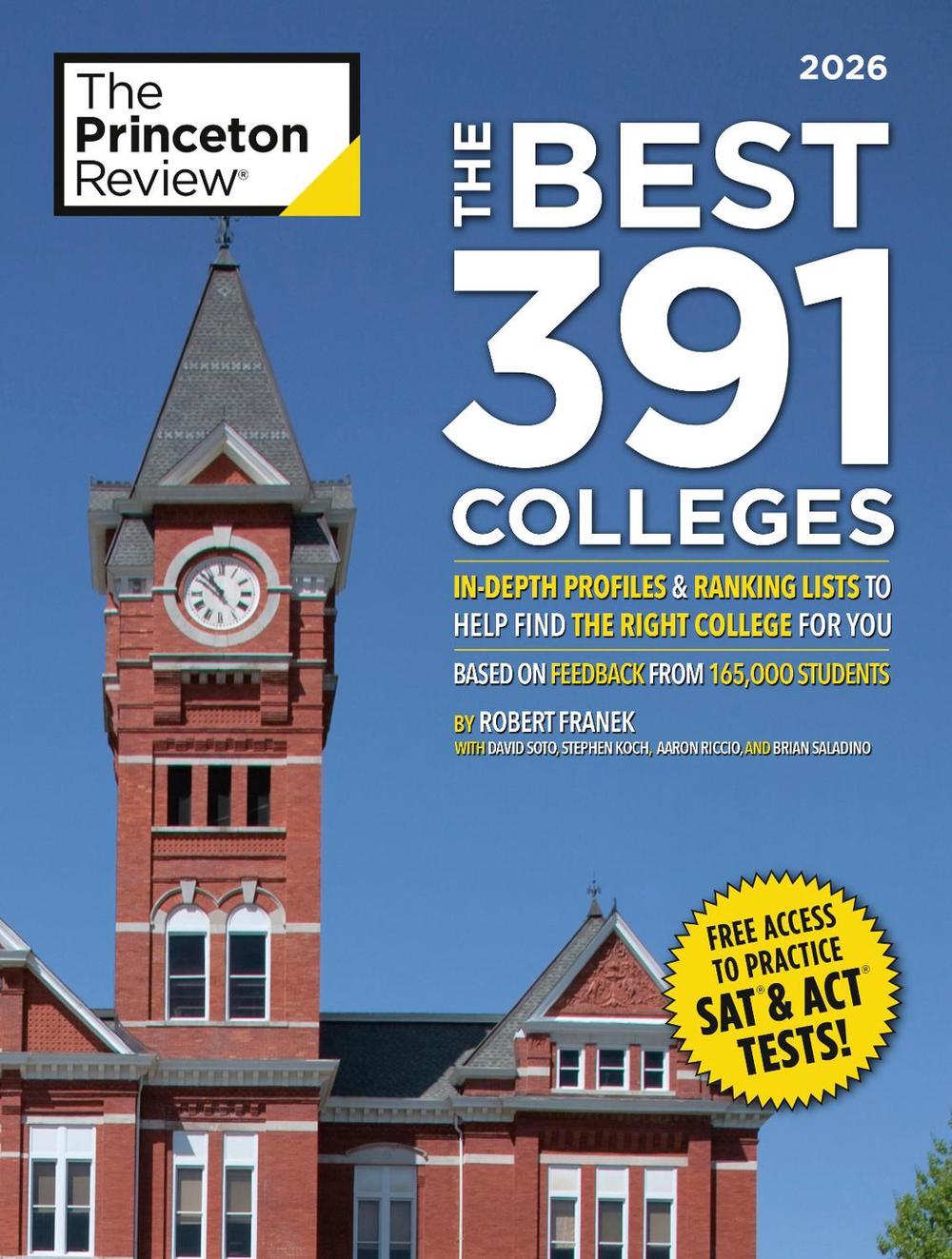 The Best 391 Colleges, 2026, 9780593518298
