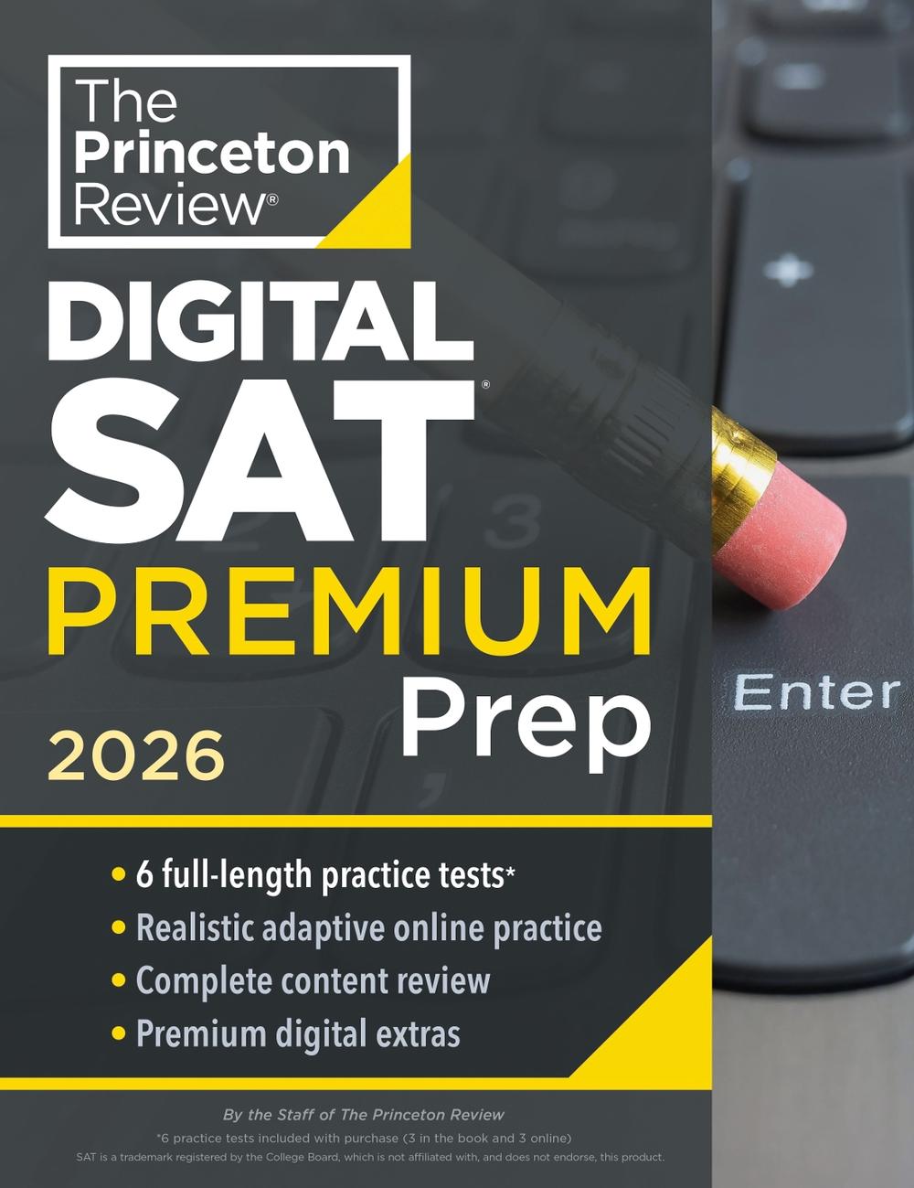 Princeton Review Digital SAT Premium Prep, 2026, 9780593518335