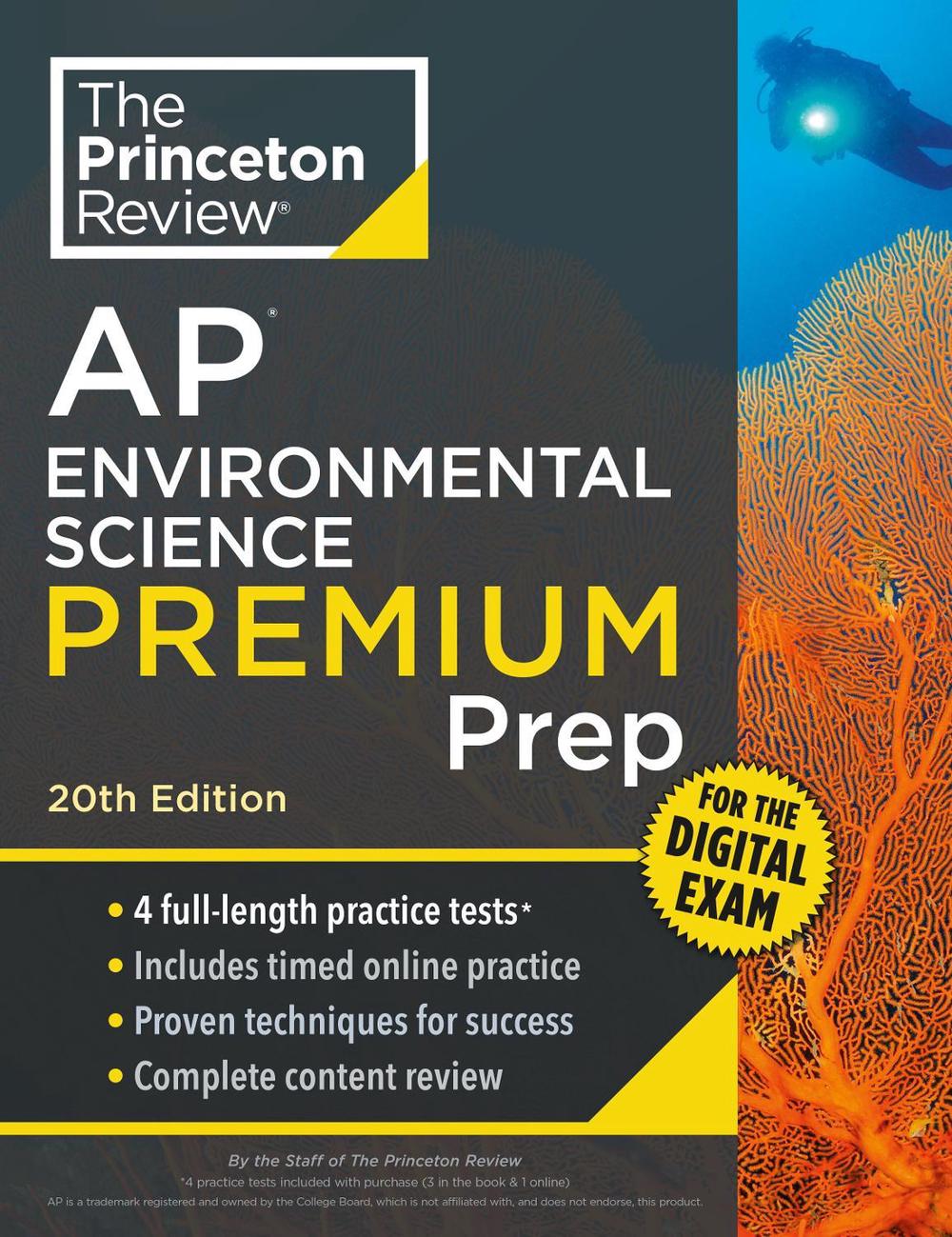 Princeton Review AP Environmental Science Premium Prep, 20th Edition, 9780593518472