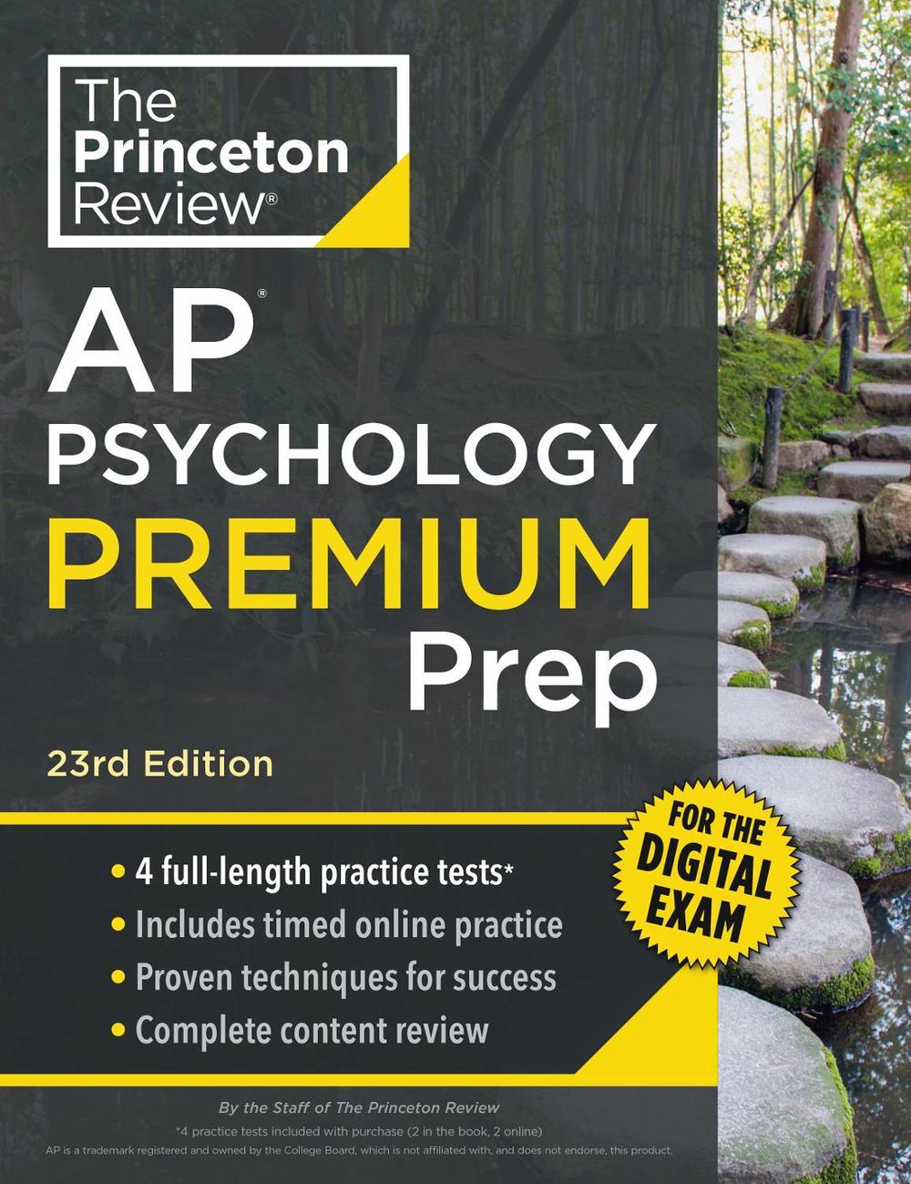 Princeton Review AP Psychology Premium Prep, 23rd Edition, 9780593518533