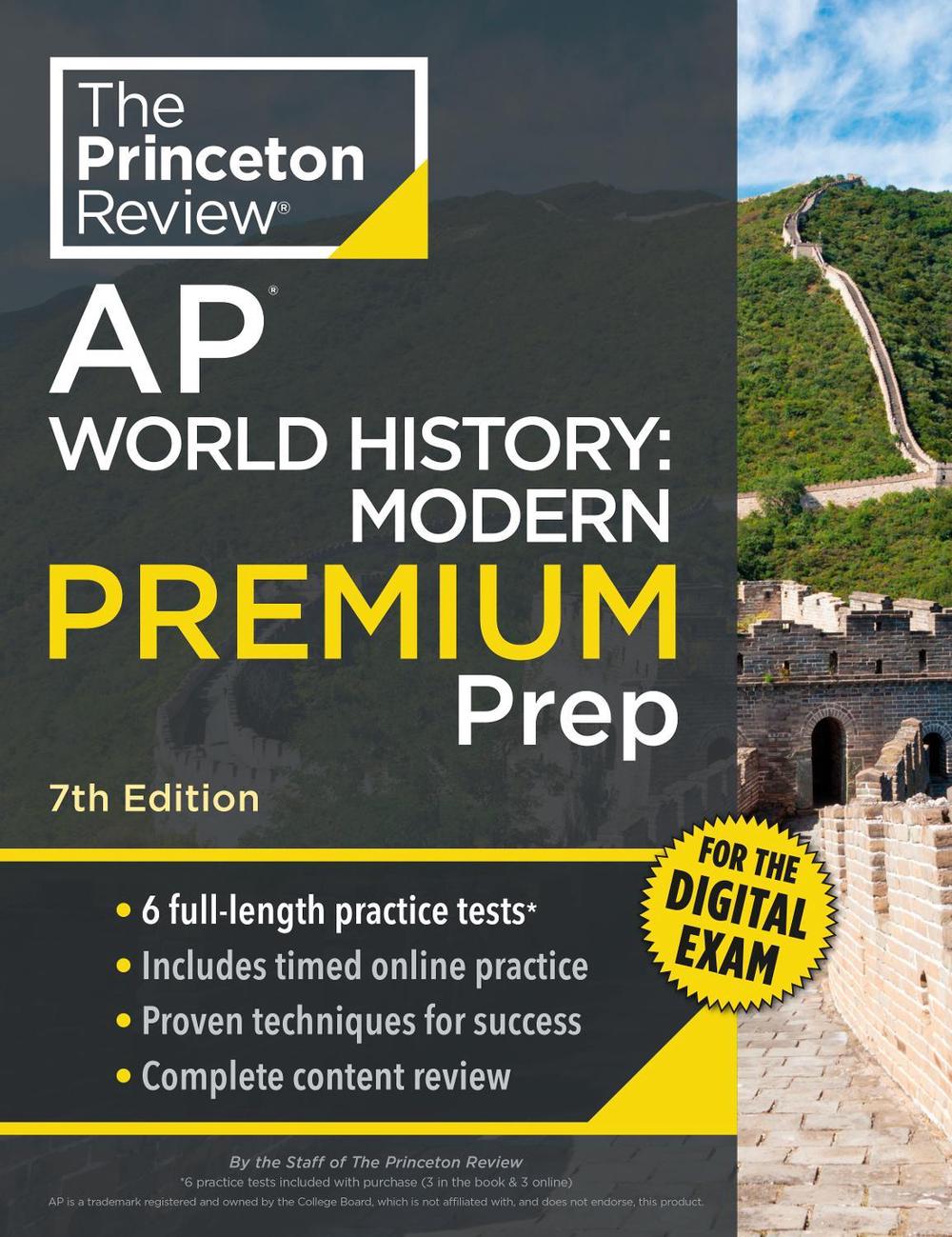 Princeton Review AP World History: Modern Premium Prep, 7th Edition, 9780593518595
