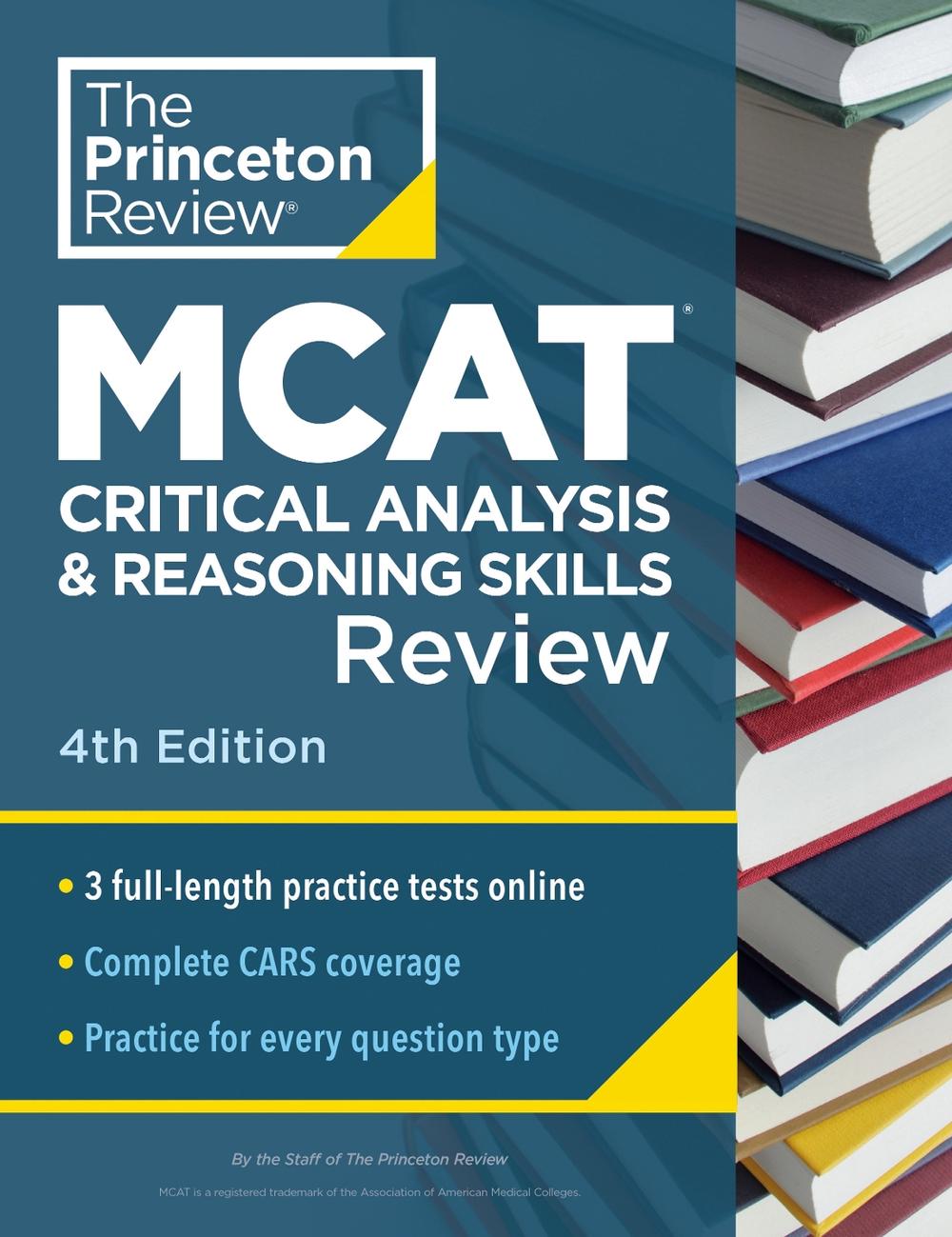 Princeton Review MCAT Critical Analysis and Reasoning Skills Review, 4th Edition, 9780593518823
