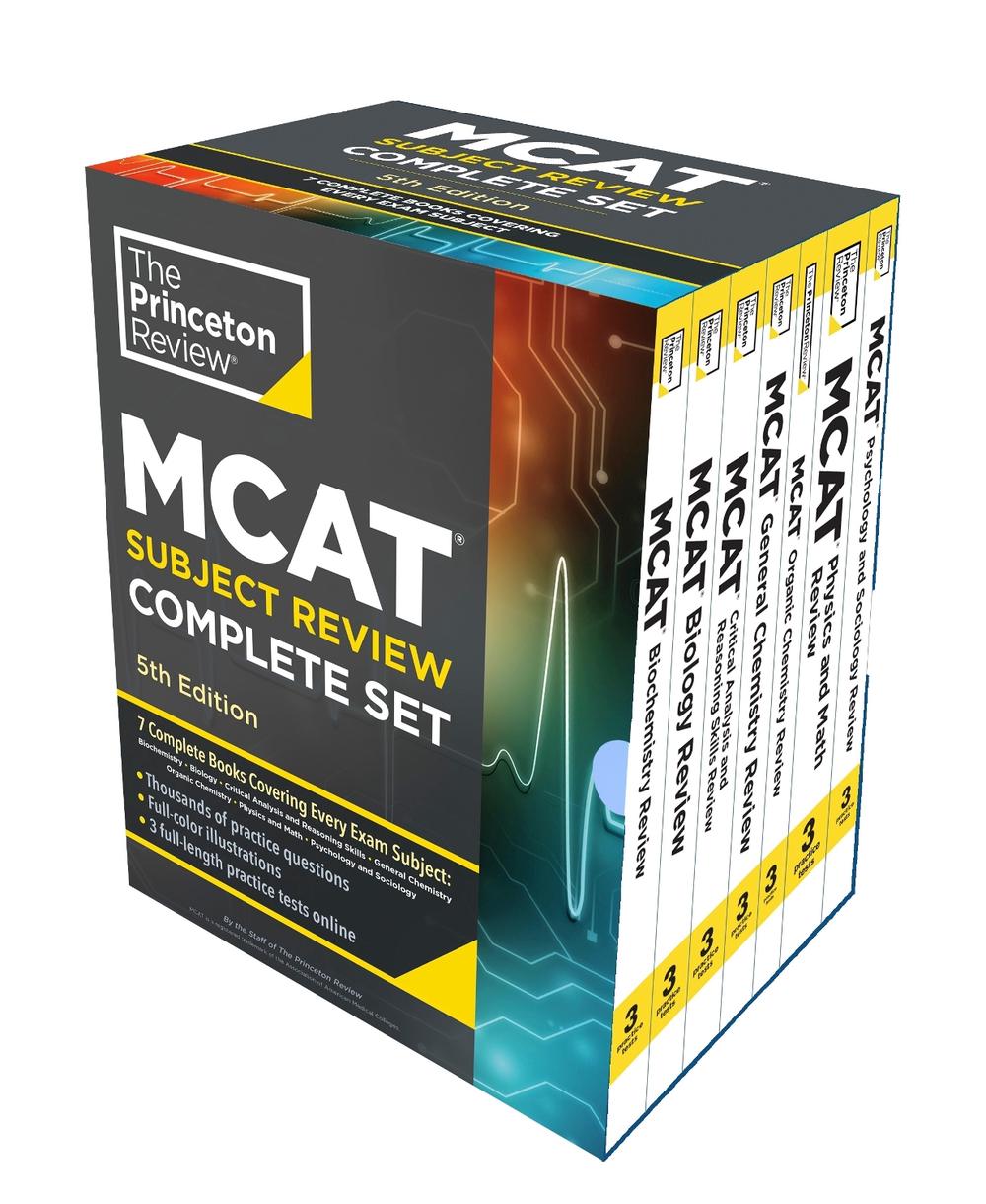 Princeton Review MCAT Subject Review Complete Box Set, 5th Edition, 9780593518915