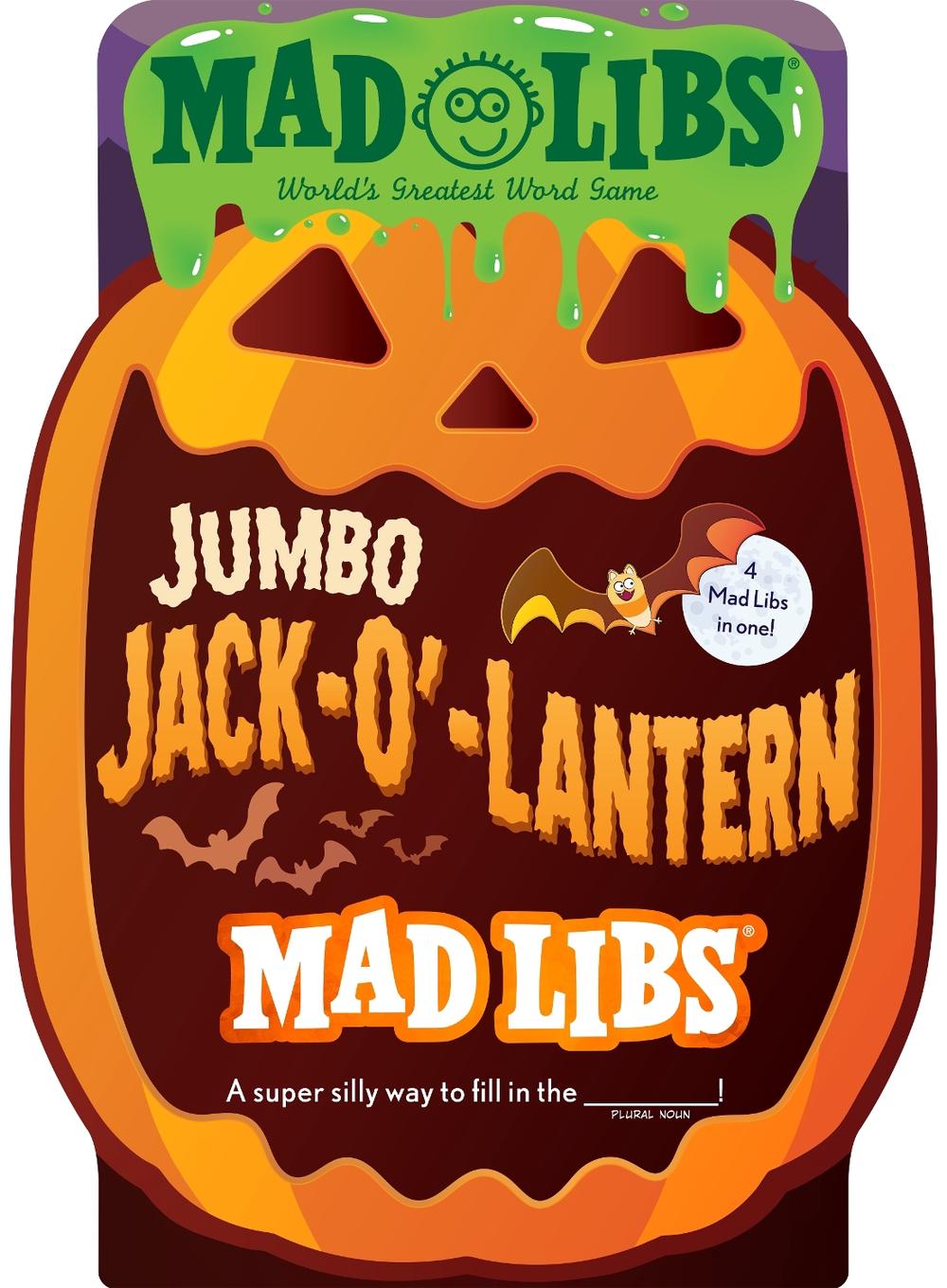 Jumbo Jack-O'-Lantern Mad Libs: 4 Mad Libs in 1! by Mad Libs - ISBN: 9780593522714