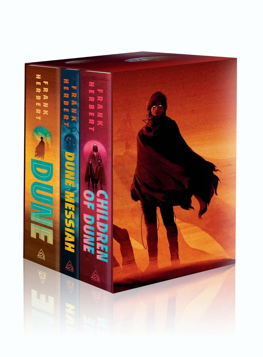 Frank Herbert's Dune Saga 3-Book Deluxe Hardcover Boxed Set, 9780593548905